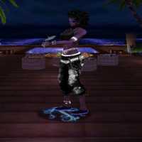 tapis bleu slow kiss